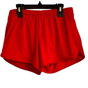 Augusta sportswear moisture management red shorts with inner brief women M